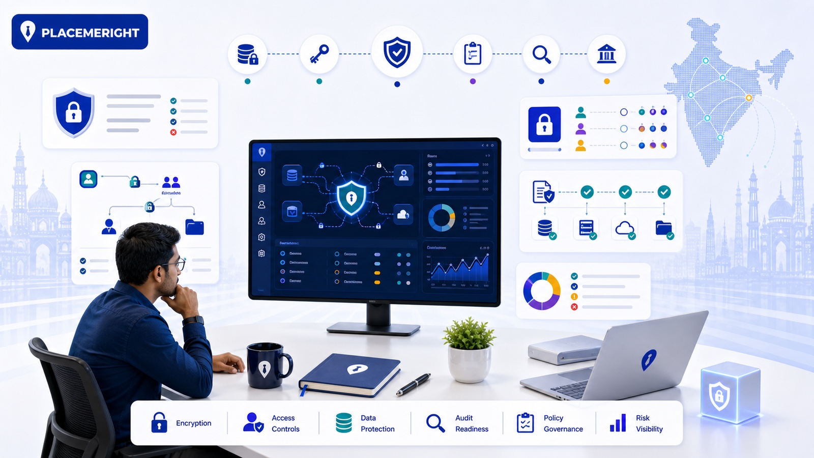 Hiring Data Security Engineers in India: Interview Signals for Encryption, Access Controls, and Audits hero image for PlaceMeRight blog