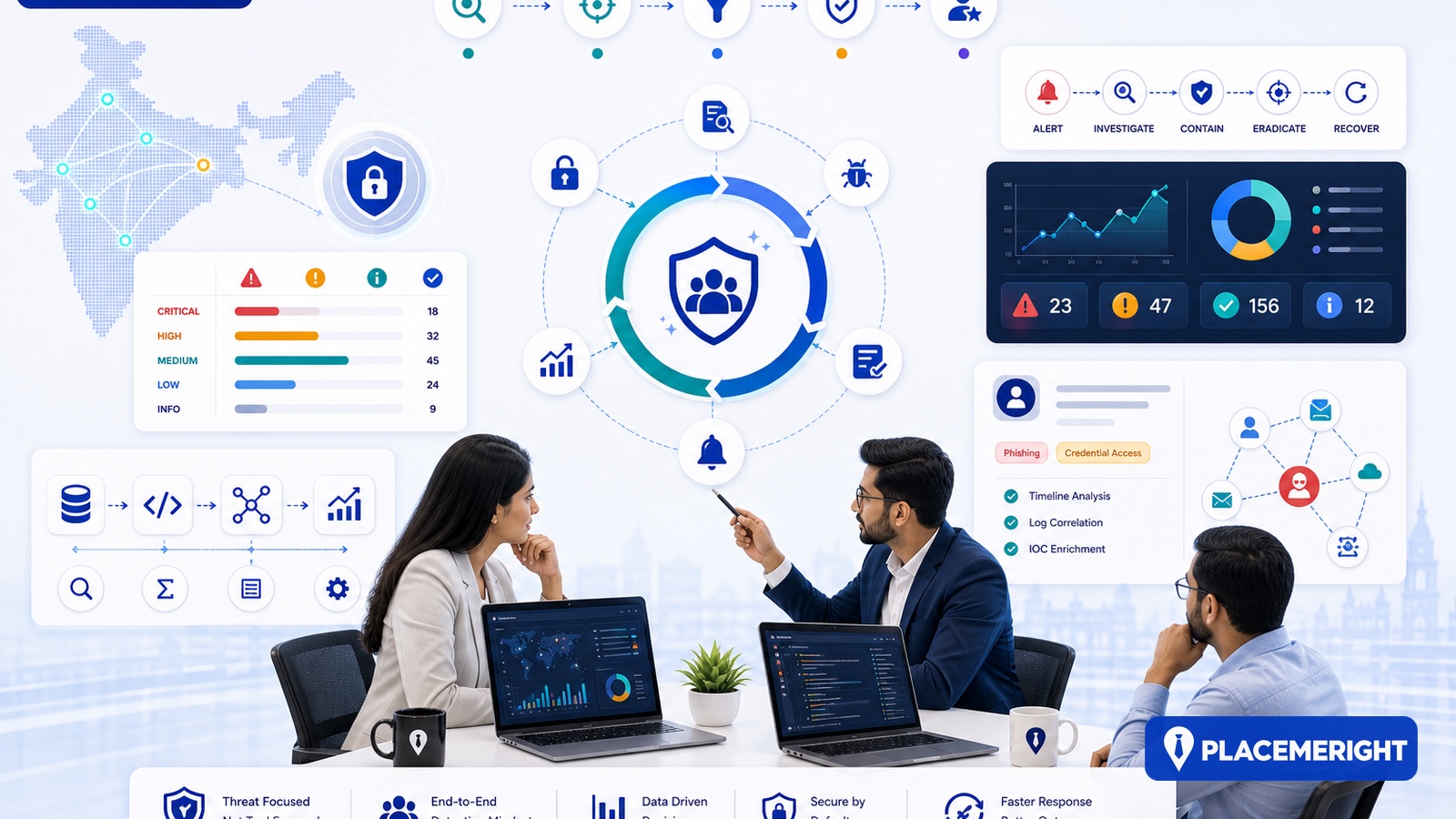 Hiring Blue Team Engineers in India: Interview Loop for Detection Engineering and Triage middle article image for PlaceMeRight blog
