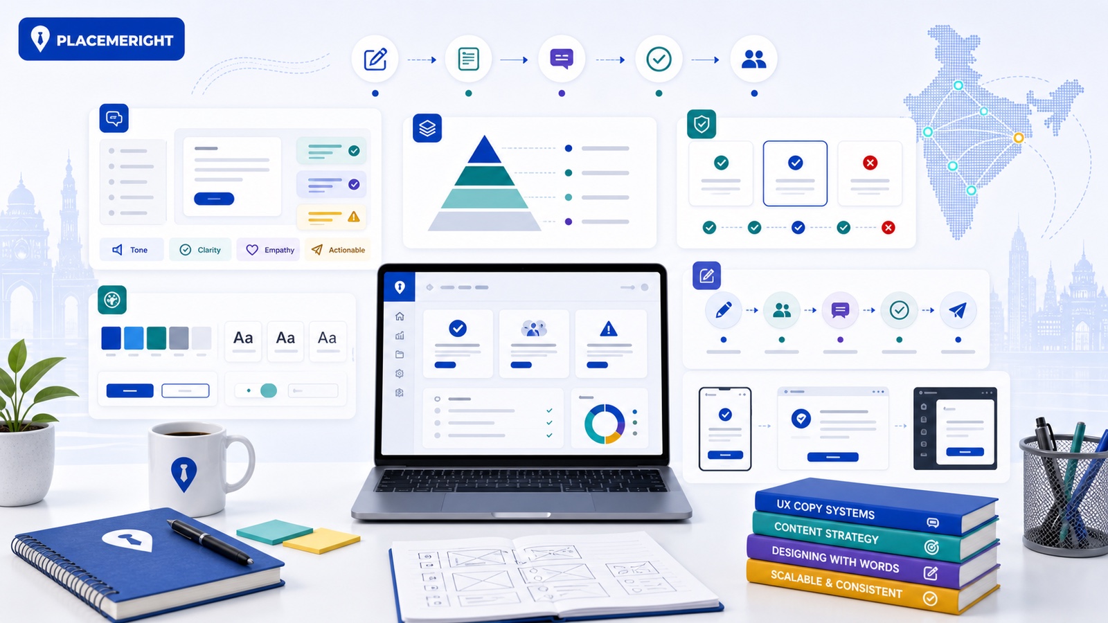 Hiring Content Designers in India: Interview Signals for UX Copy Systems and Consistency middle article image for PlaceMeRight blog
