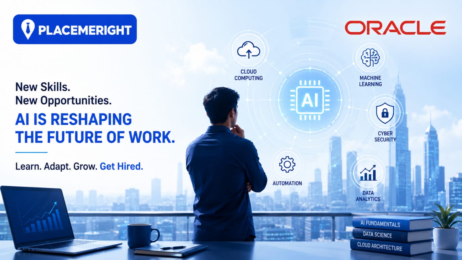 AI skills reshaping future of work with cloud computing machine learning cybersecurity automation and data analytics